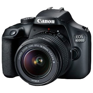 Canon EOS 4000D EF-S 18-55 III Kit+16GB SD+Bag