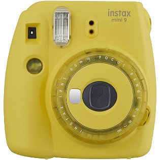 Fujifilm Instax mini 9 Instant Camera Clear Yellow